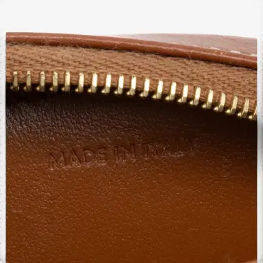 Celine Celine Brown Smooth Leather Triomphe Mini Oval Crossbody Bag by The Solist | Thumbnail 10 Celine Celine Brown Smooth Leather Triomphe Mini Oval Crossbody Bag by The Solist | Thumbnail 10