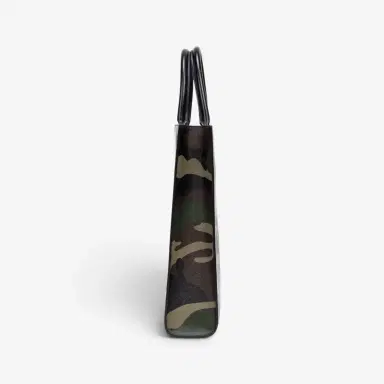 Celine Celine Camouflage Khaki Canvas Medium Vertical Cabas Tote Bag by The Solist | Thumbnail 4 Celine Celine Camouflage Khaki Canvas Medium Vertical Cabas Tote Bag by The Solist | Thumbnail 4