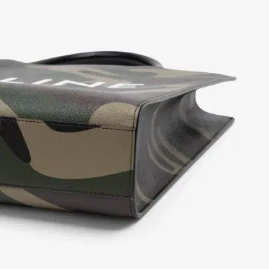 Celine Celine Camouflage Khaki Canvas Medium Vertical Cabas Tote Bag by The Solist | Thumbnail 8 Celine Celine Camouflage Khaki Canvas Medium Vertical Cabas Tote Bag by The Solist | Thumbnail 8