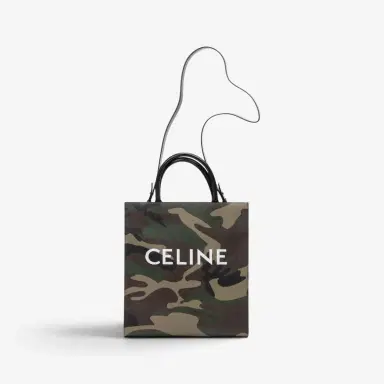 Celine Celine Camouflage Khaki Canvas Medium Vertical Cabas Tote Bag by The Solist | Thumbnail 10 Celine Celine Camouflage Khaki Canvas Medium Vertical Cabas Tote Bag by The Solist | Thumbnail 10