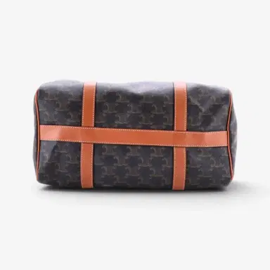 Celine Celine Triomphe Brown Macadam Coated Canvas Medium Boston Bag by The Solist | Thumbnail 4 Celine Celine Triomphe Brown Macadam Coated Canvas Medium Boston Bag by The Solist | Thumbnail 4