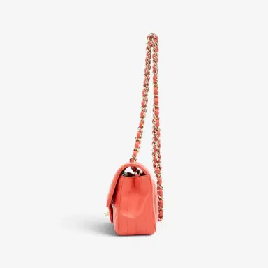 Chanel Chanel Classic Pink Lambskin Leather Single Flap Bag by The Solist | Thumbnail 3 Chanel Chanel Classic Pink Lambskin Leather Single Flap Bag by The Solist | Thumbnail 3