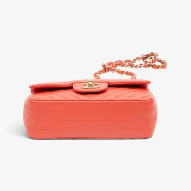 Chanel Chanel Classic Pink Lambskin Leather Single Flap Bag by The Solist | Thumbnail 6 Chanel Chanel Classic Pink Lambskin Leather Single Flap Bag by The Solist | Thumbnail 6