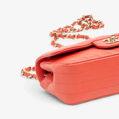 Chanel Chanel Classic Pink Lambskin Leather Single Flap Bag by The Solist | Thumbnail 7 Chanel Chanel Classic Pink Lambskin Leather Single Flap Bag by The Solist | Thumbnail 7