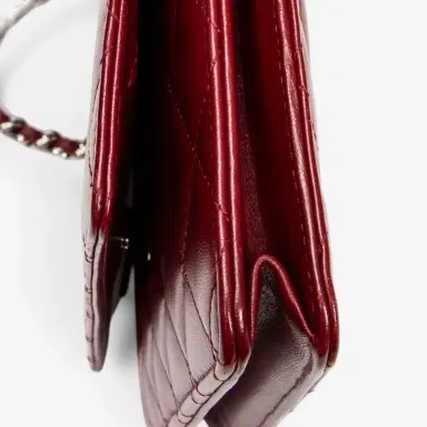 Chanel Chanel Classic Red Lambskin Leather Chain Wallet by The Solist | Thumbnail 7 Chanel Chanel Classic Red Lambskin Leather Chain Wallet by The Solist | Thumbnail 7