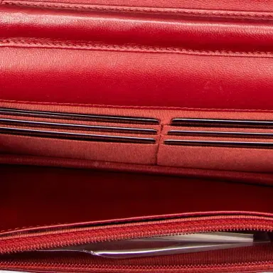 Chanel Chanel Classic Red Lambskin Leather Chain Wallet by The Solist | Thumbnail 8 Chanel Chanel Classic Red Lambskin Leather Chain Wallet by The Solist | Thumbnail 8