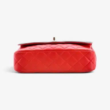 Chanel Chanel Classic Red Lambskin Leather Single Flap Bag by The Solist | Thumbnail 4 Chanel Chanel Classic Red Lambskin Leather Single Flap Bag by The Solist | Thumbnail 4