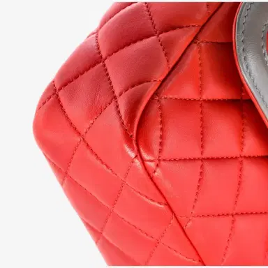 Chanel Chanel Classic Red Lambskin Leather Single Flap Bag by The Solist | Thumbnail 5 Chanel Chanel Classic Red Lambskin Leather Single Flap Bag by The Solist | Thumbnail 5