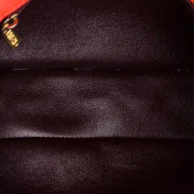 Chanel Chanel Classic Red Lambskin Leather Single Flap Bag by The Solist | Thumbnail 7 Chanel Chanel Classic Red Lambskin Leather Single Flap Bag by The Solist | Thumbnail 7