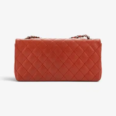 Chanel Chanel Guava Caviar Leather East West Flap Bag by The Solist | Thumbnail 4 Chanel Chanel Guava Caviar Leather East West Flap Bag by The Solist | Thumbnail 4
