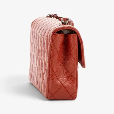 Chanel Chanel Guava Caviar Leather East West Flap Bag by The Solist | Thumbnail 5 Chanel Chanel Guava Caviar Leather East West Flap Bag by The Solist | Thumbnail 5