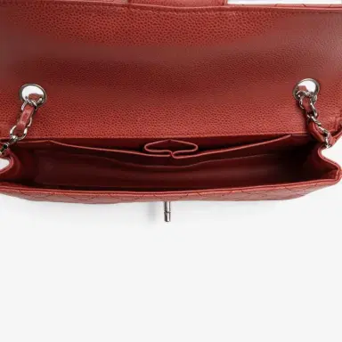 Chanel Chanel Guava Caviar Leather East West Flap Bag by The Solist | Thumbnail 8 Chanel Chanel Guava Caviar Leather East West Flap Bag by The Solist | Thumbnail 8