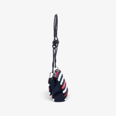 Chanel Chanel Quilted Striped Jersey Canvas Rope Single Flap Bag by The Solist | Thumbnail 3 Chanel Chanel Quilted Striped Jersey Canvas Rope Single Flap Bag by The Solist | Thumbnail 3