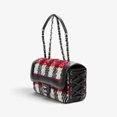 Chanel Chanel Timeless Tweed Canvas Shoulder Bag by The Solist | Thumbnail 2 Chanel Chanel Timeless Tweed Canvas Shoulder Bag by The Solist | Thumbnail 2