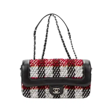 Chanel Chanel Timeless Tweed Canvas Shoulder Bag by The Solist | Thumbnail 1 Chanel Chanel Timeless Tweed Canvas Shoulder Bag by The Solist | Thumbnail 1