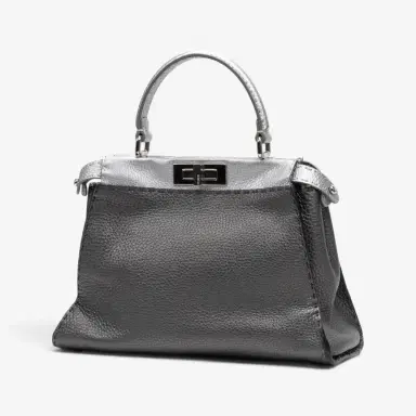 Fendi Fendi Peekaboo Pebbled Calfskin Leather Medium Selleria Bag by The Solist | Thumbnail 2 Fendi Fendi Peekaboo Pebbled Calfskin Leather Medium Selleria Bag by The Solist | Thumbnail 2