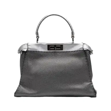Fendi Fendi Peekaboo Pebbled Calfskin Leather Medium Selleria Bag by The Solist | Thumbnail 1 Fendi Fendi Peekaboo Pebbled Calfskin Leather Medium Selleria Bag by The Solist | Thumbnail 1