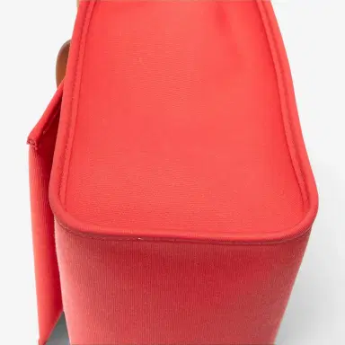 HERMÈS Hermès Herbag Zip Rouge Tomate Toile Officier Canvas Leather Bag by The Solist | Thumbnail 7 HERMÈS Hermès Herbag Zip Rouge Tomate Toile Officier Canvas Leather Bag by The Solist | Thumbnail 7