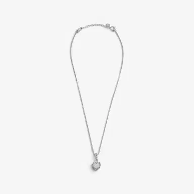 JAI JAI Sterling Silver Pave Diamond Heart Pendant Necklace by The Solist | Thumbnail 2 JAI JAI Sterling Silver Pave Diamond Heart Pendant Necklace by The Solist | Thumbnail 2