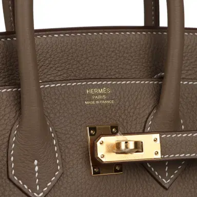 HERMÈS Hermes Birkin 25 Etoupe Togo Gold Hardware | Thumbnail 7 HERMÈS Hermes Birkin 25 Etoupe Togo Gold Hardware | Thumbnail 7