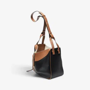Loewe Loewe Brown/Black Calfskin Leather Small Hammock Bag by The Solist | Thumbnail 2 Loewe Loewe Brown/Black Calfskin Leather Small Hammock Bag by The Solist | Thumbnail 2