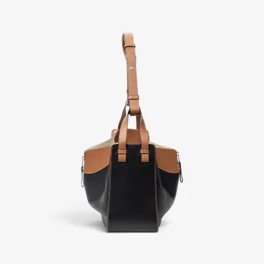 Loewe Loewe Brown/Black Calfskin Leather Small Hammock Bag by The Solist | Thumbnail 3 Loewe Loewe Brown/Black Calfskin Leather Small Hammock Bag by The Solist | Thumbnail 3