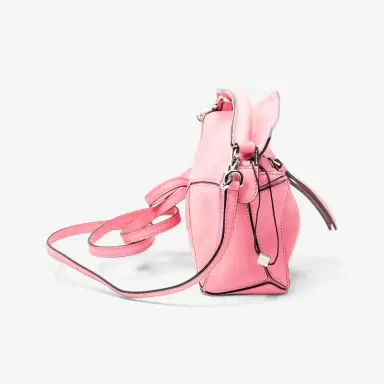 Loewe Loewe Pink Calfskin Leather Mini Puzzle Crossbody Bag by The Solist | Thumbnail 4 Loewe Loewe Pink Calfskin Leather Mini Puzzle Crossbody Bag by The Solist | Thumbnail 4