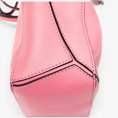 Loewe Loewe Pink Calfskin Leather Mini Puzzle Crossbody Bag by The Solist | Thumbnail 7 Loewe Loewe Pink Calfskin Leather Mini Puzzle Crossbody Bag by The Solist | Thumbnail 7