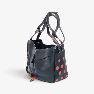 Loewe Loewe Polka Dot Black Calfskin Leather Small Hammock Bag by The Solist | Thumbnail 2 Loewe Loewe Polka Dot Black Calfskin Leather Small Hammock Bag by The Solist | Thumbnail 2