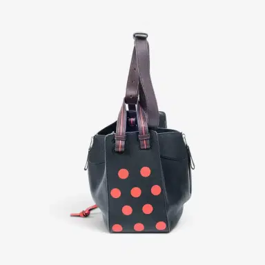 Loewe Loewe Polka Dot Black Calfskin Leather Small Hammock Bag by The Solist | Thumbnail 3 Loewe Loewe Polka Dot Black Calfskin Leather Small Hammock Bag by The Solist | Thumbnail 3