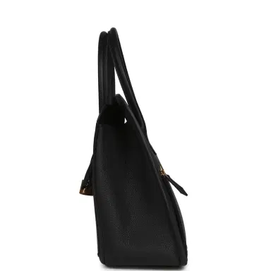 HERMÈS Hermes Birkin 30 En Desordre Black Togo and Swift Gold Hardware | Thumbnail 5 HERMÈS Hermes Birkin 30 En Desordre Black Togo and Swift Gold Hardware | Thumbnail 5