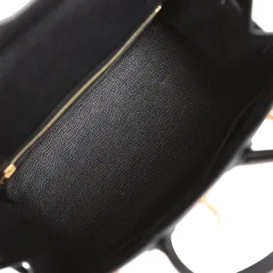 HERMÈS Hermes Birkin Sellier 25 Black Epsom Gold Hardware | Thumbnail 9 HERMÈS Hermes Birkin Sellier 25 Black Epsom Gold Hardware | Thumbnail 9