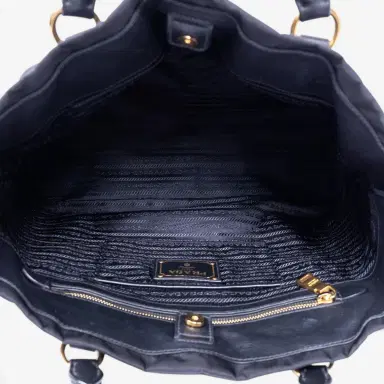Prada Prada Black Nylon Canvas Leather Crossbody Tote Bag by The Solist | Thumbnail 8 Prada Prada Black Nylon Canvas Leather Crossbody Tote Bag by The Solist | Thumbnail 8