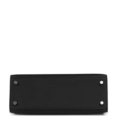 HERMÈS Hermes Kelly Sellier 25 Black Epsom Palladium Hardware | Thumbnail 6 HERMÈS Hermes Kelly Sellier 25 Black Epsom Palladium Hardware | Thumbnail 6