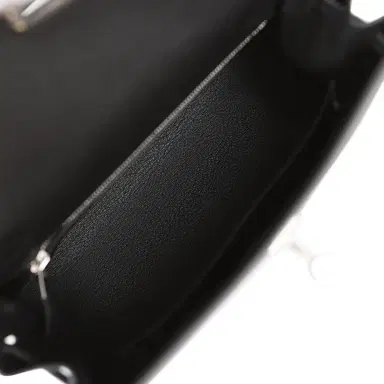 HERMÈS Hermes Kelly Sellier 25 Black Epsom Palladium Hardware | Thumbnail 9 HERMÈS Hermes Kelly Sellier 25 Black Epsom Palladium Hardware | Thumbnail 9