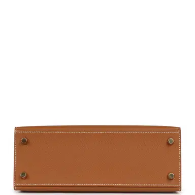 HERMÈS Hermes Kelly Sellier 25 Gold Epsom Gold Hardware | Thumbnail 6 HERMÈS Hermes Kelly Sellier 25 Gold Epsom Gold Hardware | Thumbnail 6