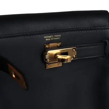 HERMÈS Hermes Mini Kelly Jump Backpack Black Swift Gold Hardware | Thumbnail 11 HERMÈS Hermes Mini Kelly Jump Backpack Black Swift Gold Hardware | Thumbnail 11