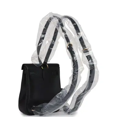 HERMÈS Hermes Mini Kelly Jump Backpack Black Swift Gold Hardware | Thumbnail 10 HERMÈS Hermes Mini Kelly Jump Backpack Black Swift Gold Hardware | Thumbnail 10