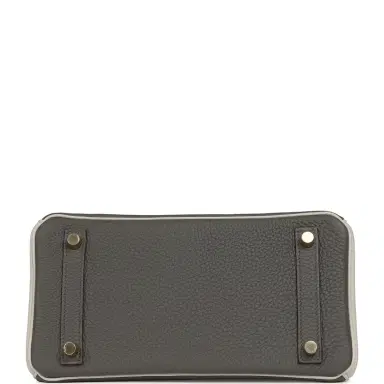 HERMÈS Hermes Special Order (HSS) Birkin 25 Etain, Craie Togo Brushed Gold Hardware | Thumbnail 6 HERMÈS Hermes Special Order (HSS) Birkin 25 Etain, Craie Togo Brushed Gold Hardware | Thumbnail 6