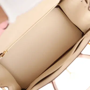 HERMÈS Hermes Special Order (HSS) Birkin 25 Rose Sakura, Nata Chevre Mysore Brushed Gold Hardware | Thumbnail 9 HERMÈS Hermes Special Order (HSS) Birkin 25 Rose Sakura, Nata Chevre Mysore Brushed Gold Hardware | Thumbnail 9