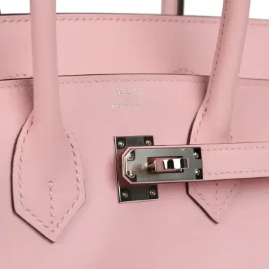 HERMÈS Pre-owned Hermes Birkin 25 Rose Sakura Swift Palladium Hardware | Thumbnail 7 HERMÈS Pre-owned Hermes Birkin 25 Rose Sakura Swift Palladium Hardware | Thumbnail 7