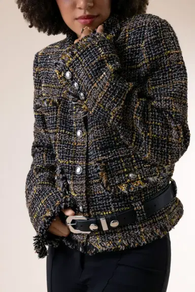 Altuzarra Simons Plaid Jacket | Thumbnail 2 Altuzarra Simons Plaid Jacket | Thumbnail 2
