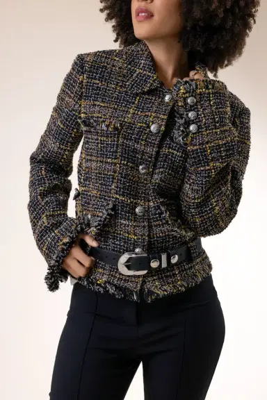 Altuzarra Simons Plaid Jacket | Thumbnail 3 Altuzarra Simons Plaid Jacket | Thumbnail 3