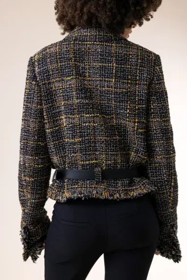 Altuzarra Simons Plaid Jacket | Thumbnail 4 Altuzarra Simons Plaid Jacket | Thumbnail 4