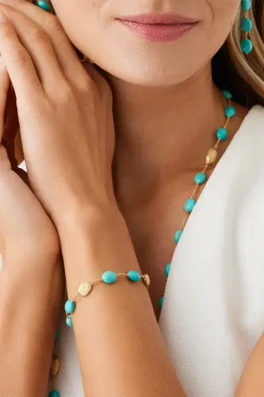 MARCO BICEGO Turquoise Siviglia Bracelet | Thumbnail 2 MARCO BICEGO Turquoise Siviglia Bracelet | Thumbnail 2