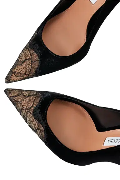 Aquazzura Velvet Meadow Pump 105 | Thumbnail 6 Aquazzura Velvet Meadow Pump 105 | Thumbnail 6