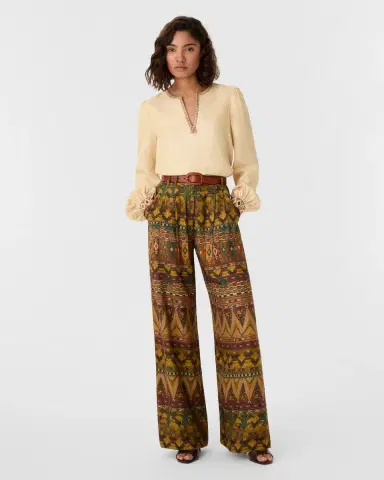 Emporio Sirenuse Annisa Trousers in Desert Print | Thumbnail 2 Emporio Sirenuse Annisa Trousers in Desert Print | Thumbnail 2
