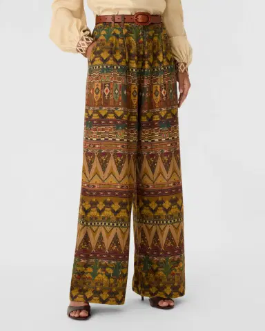 Emporio Sirenuse Annisa Trousers in Desert Print | Thumbnail 3 Emporio Sirenuse Annisa Trousers in Desert Print | Thumbnail 3