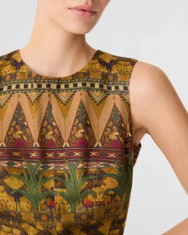 Emporio Sirenuse Clodette Dress in Desert Print | Thumbnail 3 Emporio Sirenuse Clodette Dress in Desert Print | Thumbnail 3