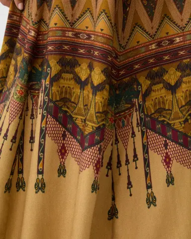 Emporio Sirenuse Clodette Dress in Desert Print | Thumbnail 5 Emporio Sirenuse Clodette Dress in Desert Print | Thumbnail 5